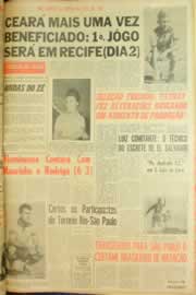 Página do jornal Correio do Ceará de dezembro de 1962