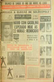 Página do jornal Correio do Ceará de dezembro de 1962
