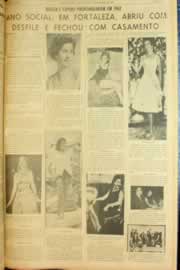 Página do jornal Correio do Ceará de dezembro de 1962