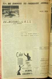 Página do jornal Correio do Ceará de dezembro de 1962