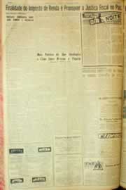 Página do jornal Correio do Ceará de dezembro de 1962