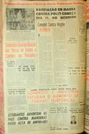 Página do jornal Correio do Ceará de dezembro de 1962