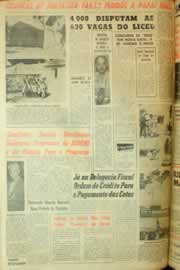 Página do jornal Correio do Ceará de dezembro de 1962
