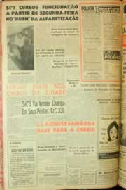 Página do jornal Correio do Ceará de dezembro de 1962