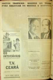 Página do jornal Correio do Ceará de dezembro de 1962