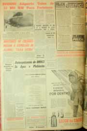 Página do jornal Correio do Ceará de dezembro de 1962
