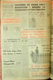 Página do jornal Correio do Ceará de dezembro de 1962