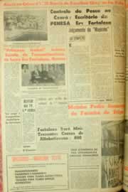 Página do jornal Correio do Ceará de dezembro de 1962
