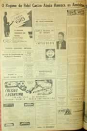 Página do jornal Correio do Ceará de dezembro de 1962