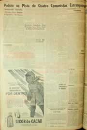 Página do jornal Correio do Ceará de dezembro de 1962
