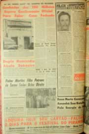 Página do jornal Correio do Ceará de dezembro de 1962