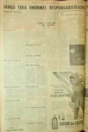 Página do jornal Correio do Ceará de dezembro de 1962