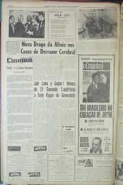 Página do jornal Correio do Ceará de julho de 1963