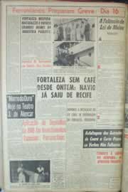 Página do jornal Correio do Ceará de julho de 1963