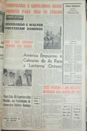 Página do jornal Correio do Ceará de julho de 1963