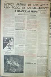 Página do jornal Correio do Ceará de julho de 1963