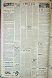 Página do jornal Correio do Ceará de julho de 1963