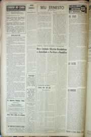 Página do jornal Correio do Ceará de julho de 1963