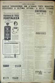 Página do jornal Correio do Ceará de julho de 1963