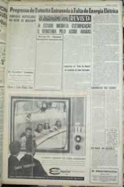 Página do jornal Correio do Ceará de julho de 1963