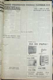Página do jornal Correio do Ceará de agosto de 1963