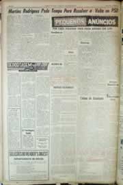 Página do jornal Correio do Ceará de agosto de 1963