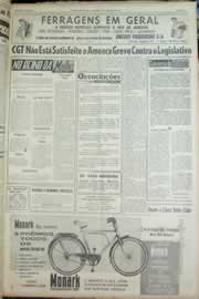 Página do jornal Correio do Ceará de agosto de 1963