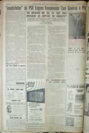 Página do jornal Correio do Ceará de agosto de 1963