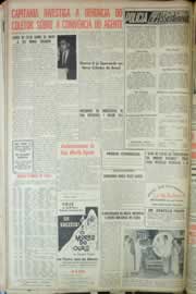 Página do jornal Correio do Ceará de agosto de 1963