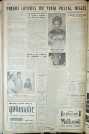Página do jornal Correio do Ceará de agosto de 1963