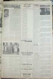 Página do jornal Correio do Ceará de agosto de 1963