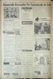 Página do jornal Correio do Ceará de agosto de 1963