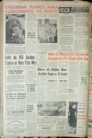 Página do jornal Correio do Ceará de agosto de 1963