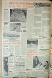 Página do jornal Correio do Ceará de agosto de 1963
