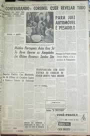 Página do jornal Correio do Ceará de agosto de 1963