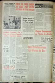 Página do jornal Correio do Ceará de agosto de 1963