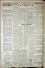 Página do jornal Correio do Ceará de agosto de 1963