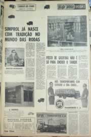 Página do jornal Correio do Ceará de agosto de 1963