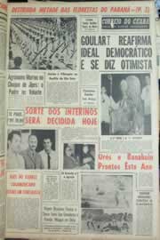 Página do jornal Correio do Ceará de setembro de 1963