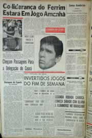 Página do jornal Correio do Ceará de julho de 1964