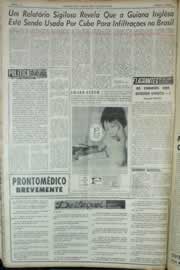 Página do jornal Correio do Ceará de julho de 1964