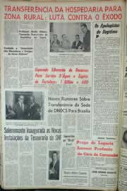 Página do jornal Correio do Ceará de julho de 1964