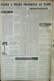 Página do jornal Correio do Ceará de julho de 1964