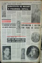 Página do jornal Correio do Ceará de julho de 1964
