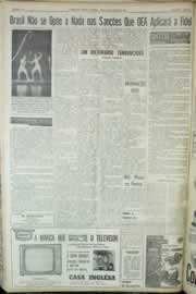 Página do jornal Correio do Ceará de julho de 1964
