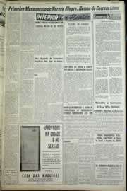 Página do jornal Correio do Ceará de julho de 1964