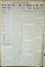 Página do jornal Correio do Ceará de julho de 1964