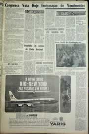 Página do jornal Correio do Ceará de julho de 1964