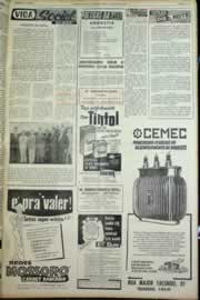 Página do jornal Correio do Ceará de julho de 1964