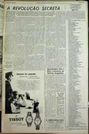 Página do jornal Correio do Ceará de julho de 1964